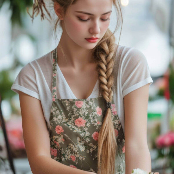 路地の花屋にいた美しすぎるロシア人美女