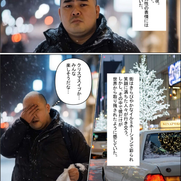 クリスマスAI漫画