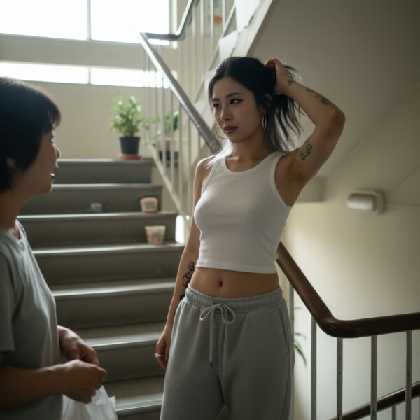 苦手な近所付き合いを頑張るヤンキー妻