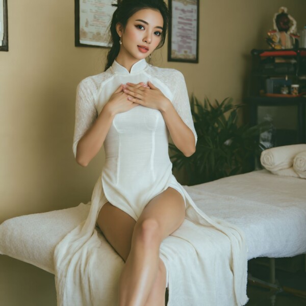 ホーチミンのマッサージ店で働くベトナム美女