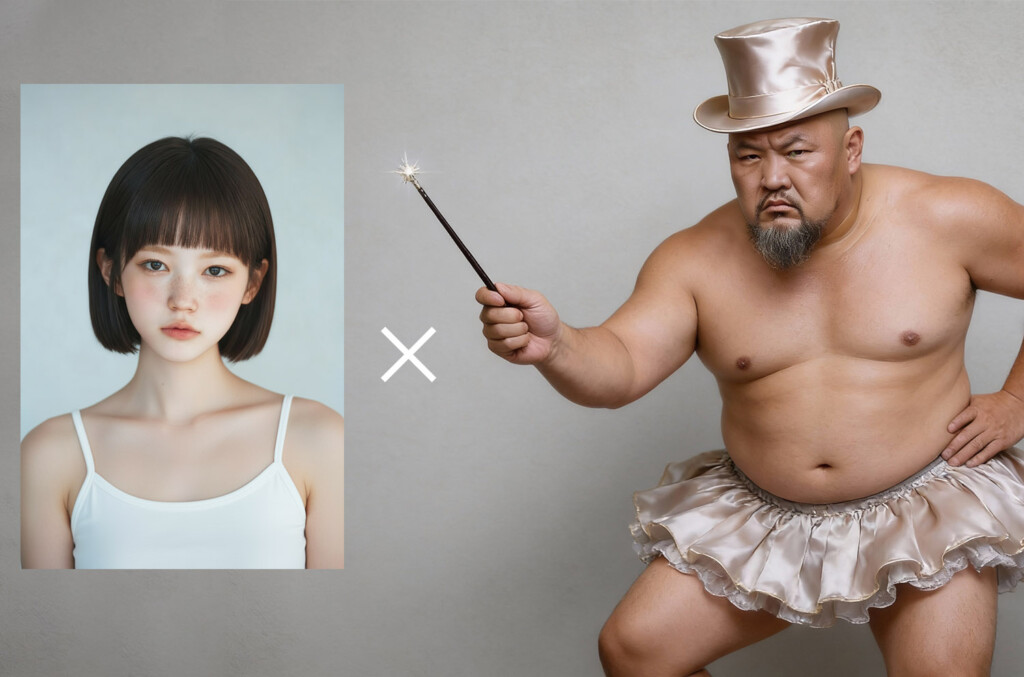 美少女×おっさん